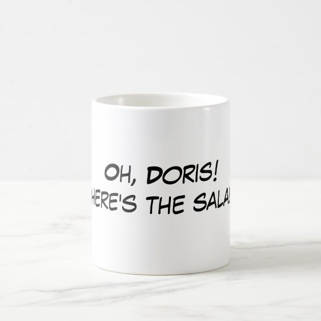 Caneca De Café Oh Doris! (Centro)