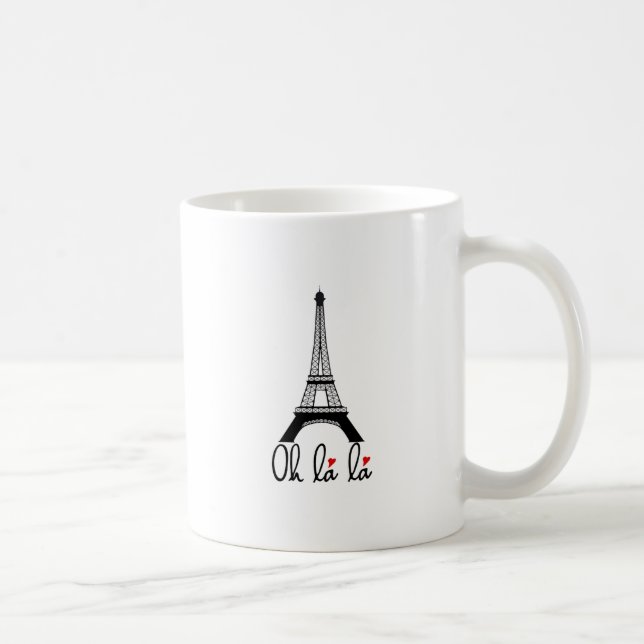 Caneca De Café Oh la Paris do la (Direita)