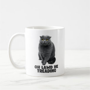 Caneca De Café Oh Lawd Ele Está Pisando