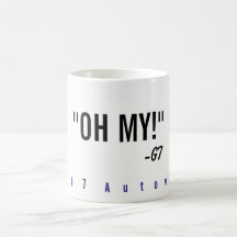 "Oh meu! "Caneca