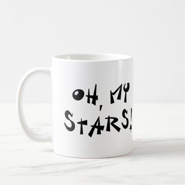 Caneca De Café Oh, minhas estrelas! (Esquerda)