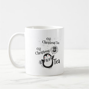 Caneca De Café Oh Natal Tea Penguin Lover - Tea Drinker