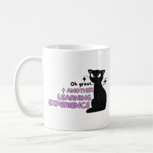 Caneca De Café Oh ótimo outra experiência de aprendizado gato pre