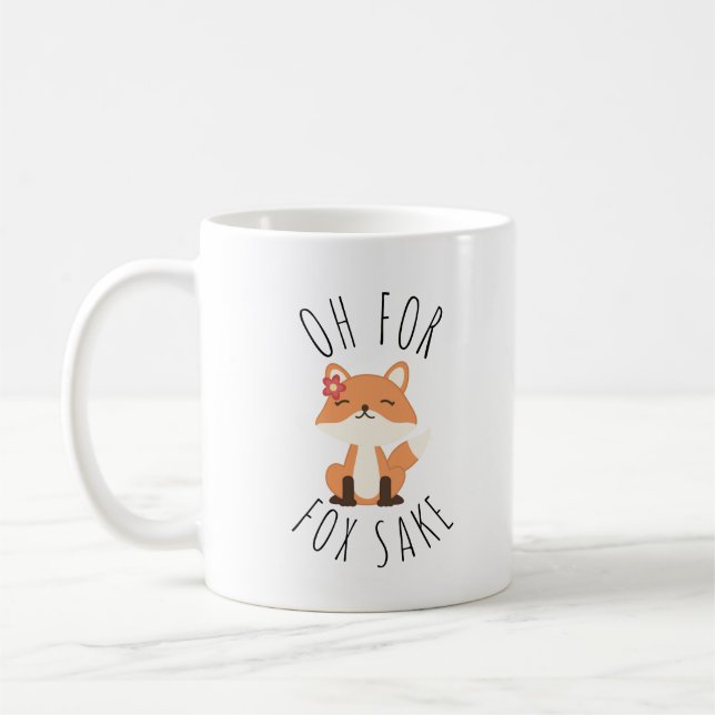 Caneca De Café Oh para Fox Sake (Esquerda)