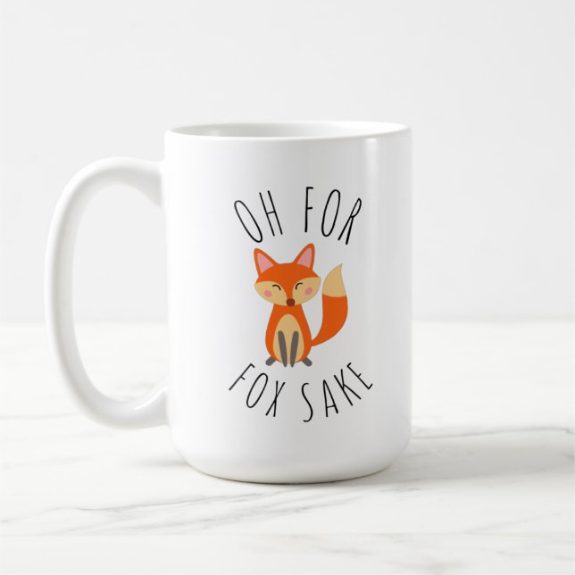 Caneca De Café Oh para Fox Sake (Esquerda)