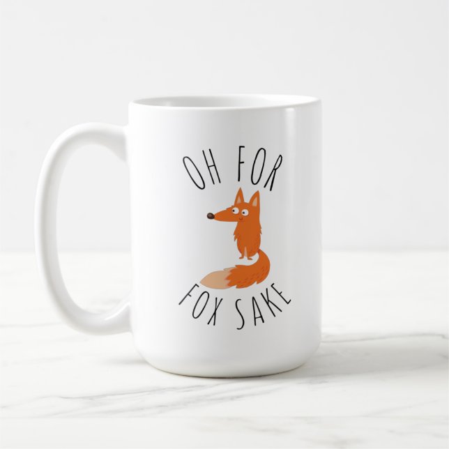 Caneca De Café Oh para Fox Sake (Esquerda)
