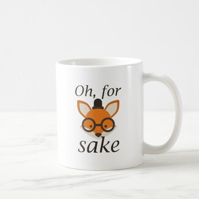 Caneca De Café Oh, Pela Fox Sake (Direita)