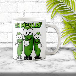 Caneca De Café Oh Pickles Mug