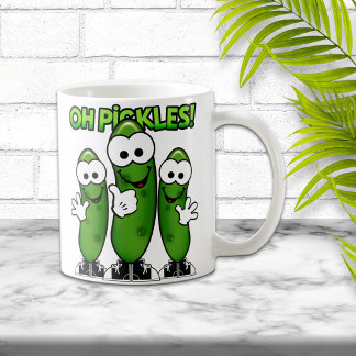 Caneca De Café Oh Pickles Mug