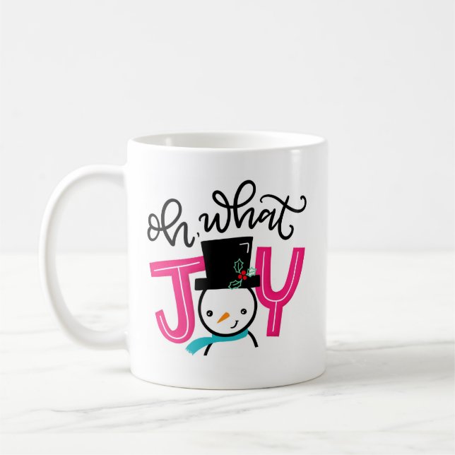 Caneca De Café Oh Que Joy, (Esquerda)