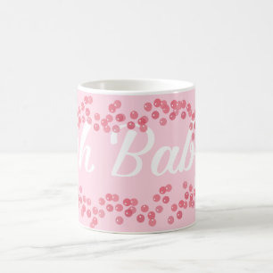 Caneca De Café Oh, Sexo De Bebê Revela Menina Rosa