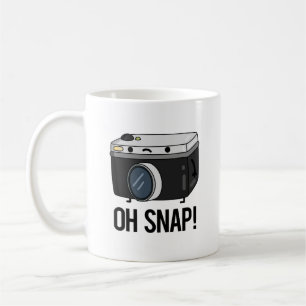 Caneca De Café Oh, Snap Funny Camera Pun