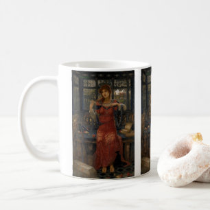 Caneca De Café Oh Swallow, Swallow by John Melhuish Strudwick