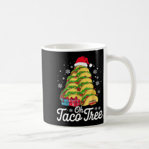 Caneca De Café Oh Taco Tree Natal Fofo Xmas Comida Mexicana Amor