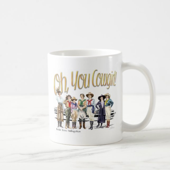 Caneca De Café Oh você vaqueira! Coleção (Direita)