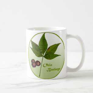 Caneca De Café Ohio Buckeye Tree