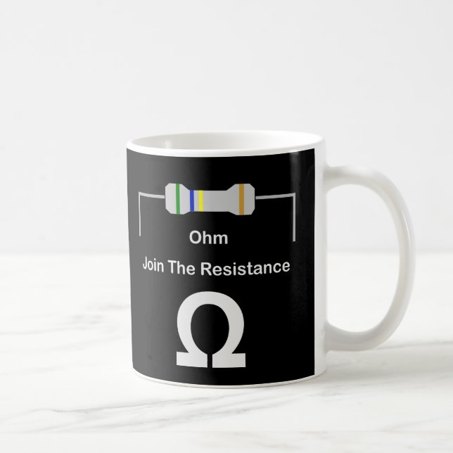 Caneca De Café OHM Junta-Se À Resistência (Direita)