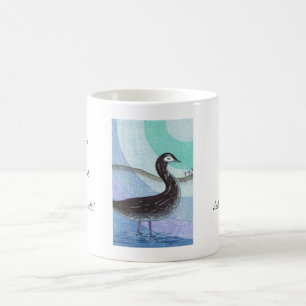 Caneca De Café Ohnishi Yasuko Dia de Inverno ukiyo-e arte de páss