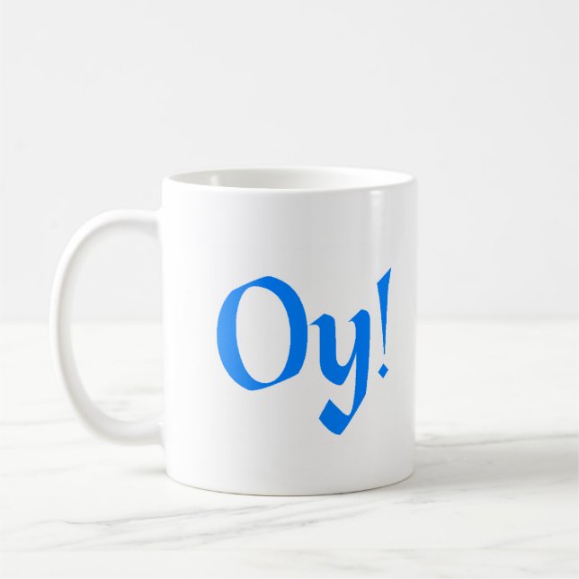 Caneca De Café oi! (Esquerda)