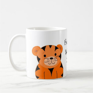 Caneca De Café Oiça-me Quando Eu Rugir