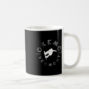 Caneca De Café Okemo Mountain Vermont Graphic Vintage Snowboard T