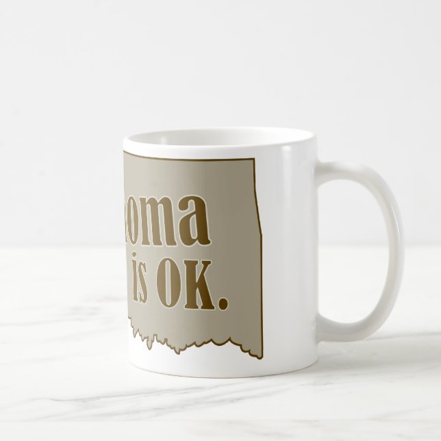 Caneca De Café Oklahoma (Direita)