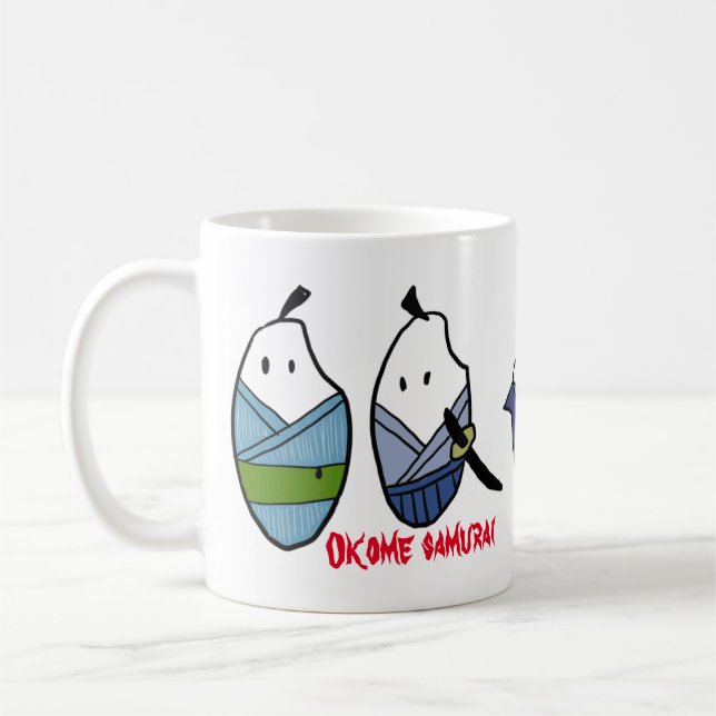 Caneca De Café Okome Samurai (Esquerda)