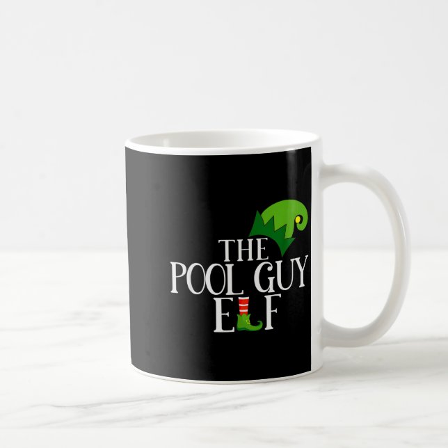 Caneca De Café Ol Guy Elf Matching Family Group Christmas Party P (Direita)