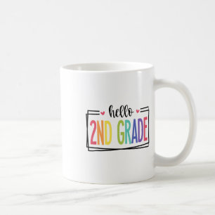 Caneca De Café Olá 2ª Série Primeiro Dia De Escola Boas Vindas Ck