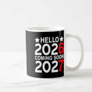 Caneca De Café Olá 2026 Em Breve 2027 Engraçado 67 Seis Sete Meme