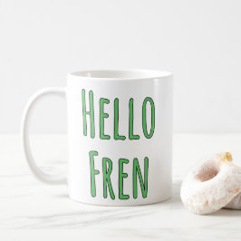 Caneca De Café Olá Amigo