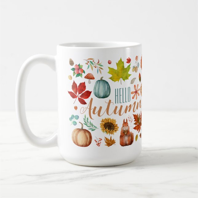 Caneca De Café Olá Autumn Mug (Esquerda)
