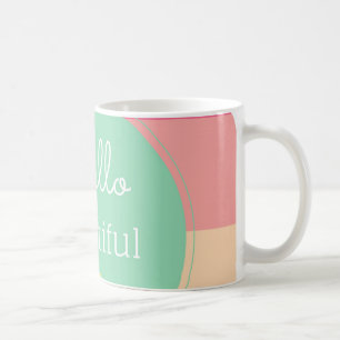Caneca De Café Olá! bonito
