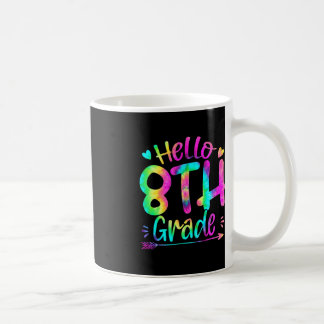 Caneca De Café Olá, Equipe do 8º ano, Tie Dye de volta à escola