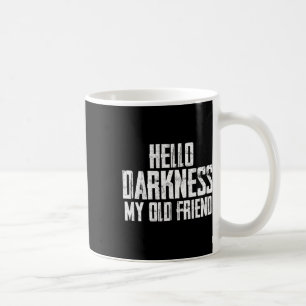 Caneca De Café Olá, Escuridão, meu velho amigo Halloween