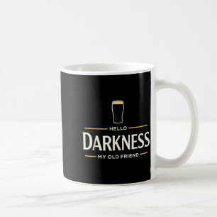 Caneca De Café Olá escuridão velho amigo cerveja irlandesa st. pa