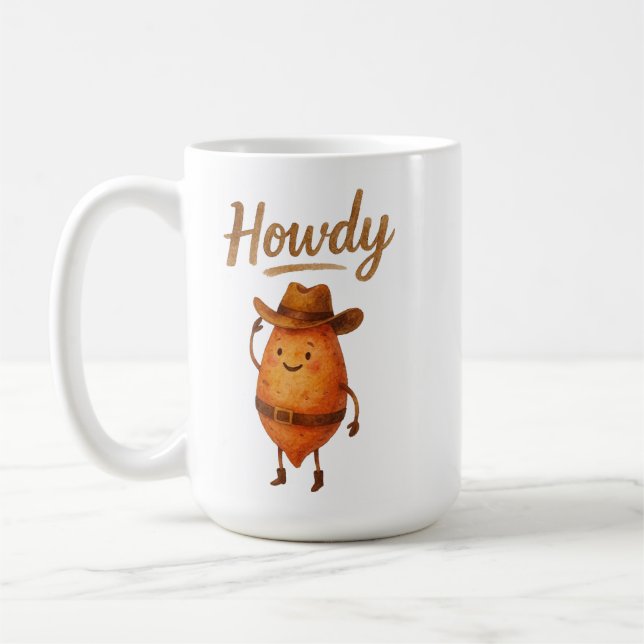 Caneca De Café Olá inhame (Esquerda)