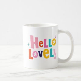 Caneca De Café Olá Lovey Coffee Mug