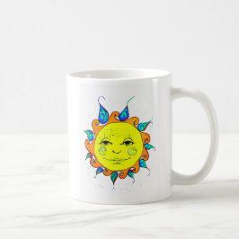 Caneca De Café Olá! luz do sol
