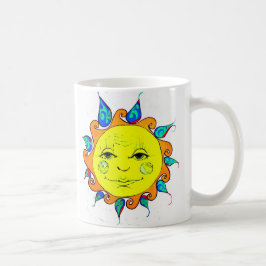 Caneca De Café Olá! luz do sol