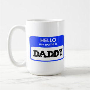 Caneca De Café Olá Meu Nome É Papai presente de novo pai papai
