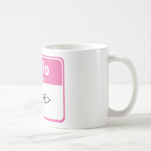 Caneca De Café Olá, o meu nome é Rosa, <NAME>