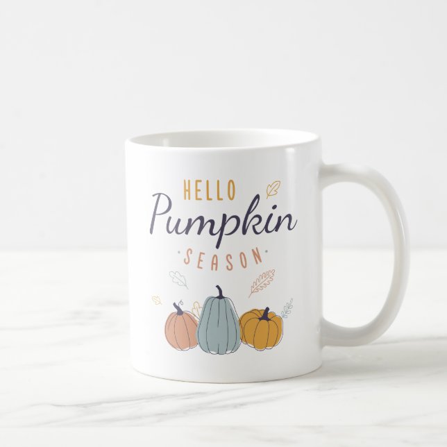Caneca De Café Olá, Pumpkin Season (Direita)