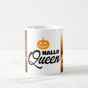 Caneca De Café Olá Rainha Abelha Mel Design Floral Vintage