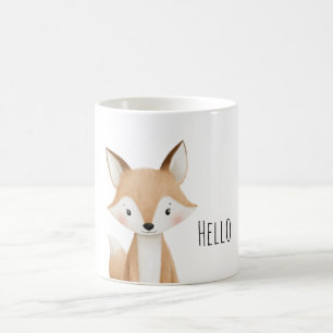 Caneca De Café Olá Raposa