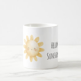 Caneca De Café Olá Sol Feliz Sol