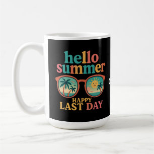 Caneca De Café Olá, Summer Happy, Dia Passado da Design