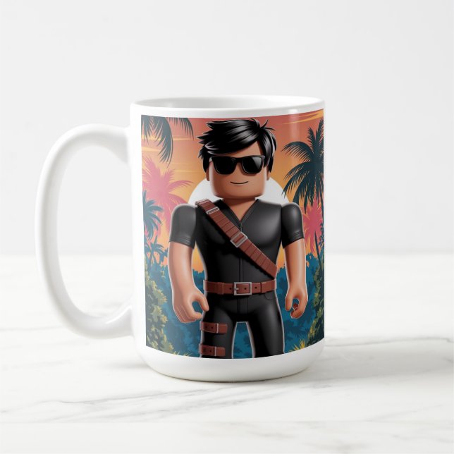 Caneca De Café Olá verão  (Esquerda)