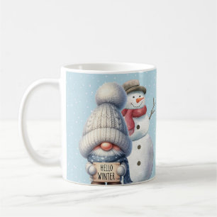 Caneca De Café Olá Winter Gnome Mug