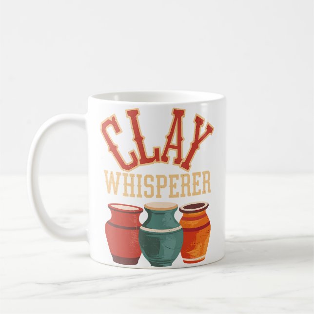 Caneca De Café Olaria Clay Whisperer (Esquerda)